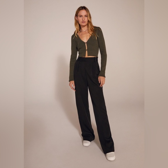 FAVORITE DAUGHTER The Favorite Pants in Black 4 - Picture 2 of 11